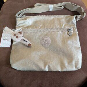Kipling purse - Jaime Gleaming Gold Metallic (NWT)